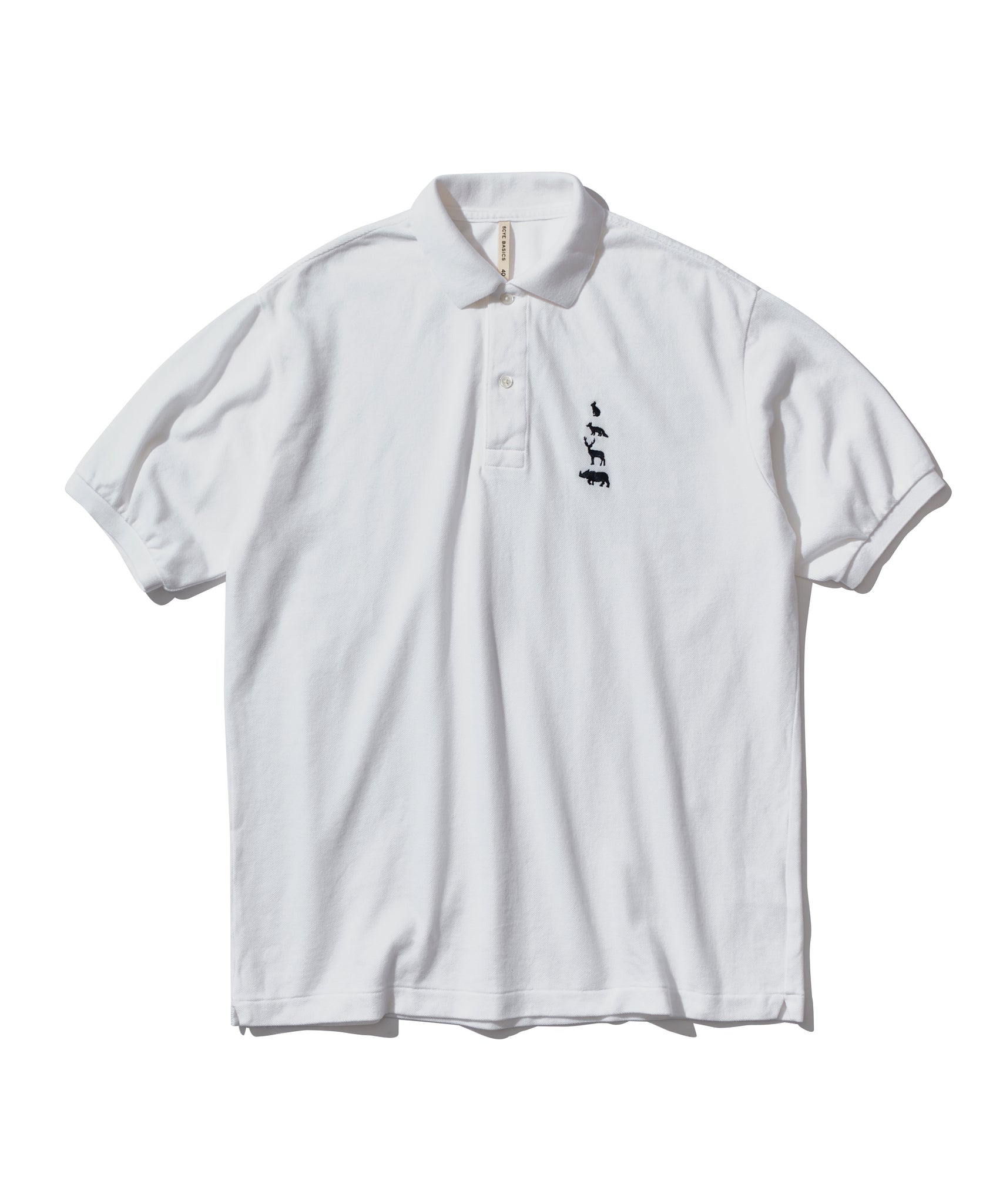 Mountain Research x SCYE BASICS Cotton Pique Polo Shirt 5125-21430