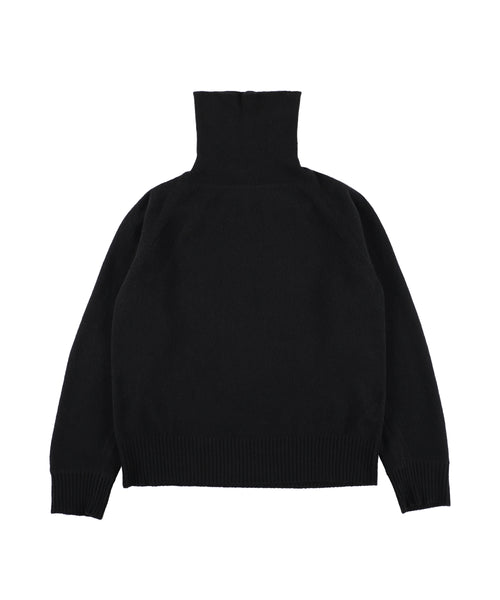 1125-13110 カシミヤ ロールネック