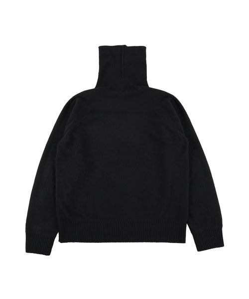 1125-13110 カシミヤ ロールネック