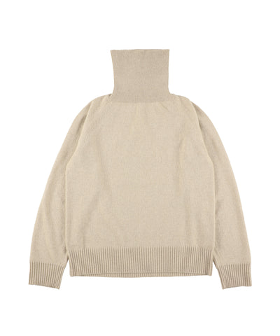 1125-13110 カシミヤ ロールネック