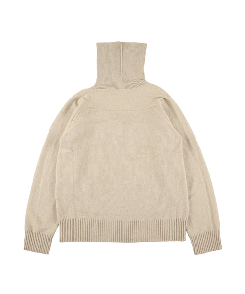 1125-13110 カシミヤ ロールネック