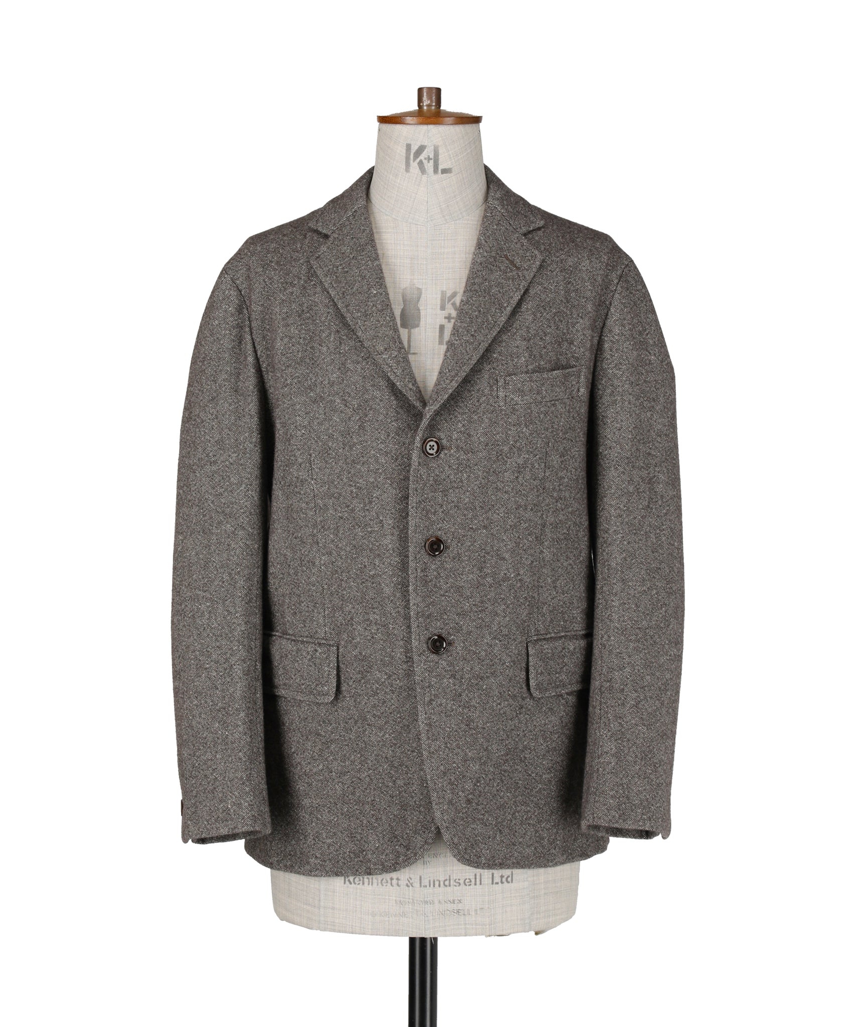 1125-43030 ウールカシミヤシルク ネップブレザー