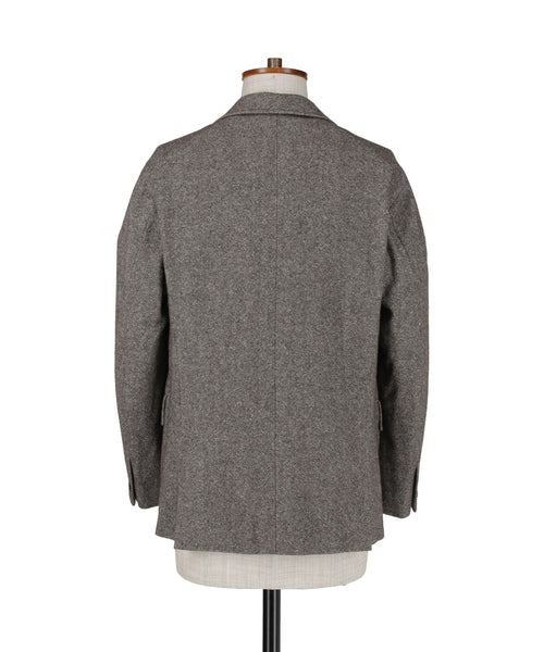 1125-43030 ウールカシミヤシルク ネップブレザー