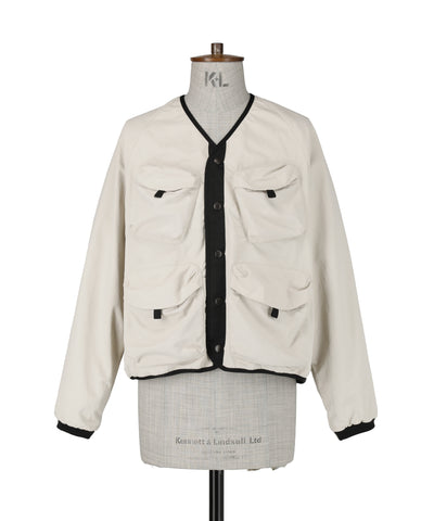 1125-63000 ハイマルチタスランナイロン カラーレスジャケット