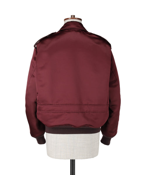 1125-63018 ヘビーシンサテン ボマージャケット