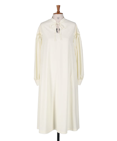 1223-03057 ウォッシャブルウールトロピカル ドレス