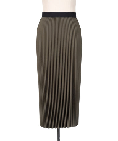 1224-93029 ウールマックスギャバジン プリーツスカート