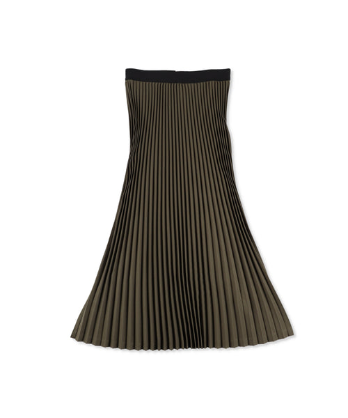 1224-93029 ウールマックスギャバジン プリーツスカート