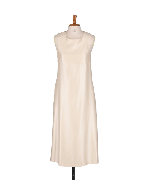 1225-01040 シルクツイル  クロスバックドレス