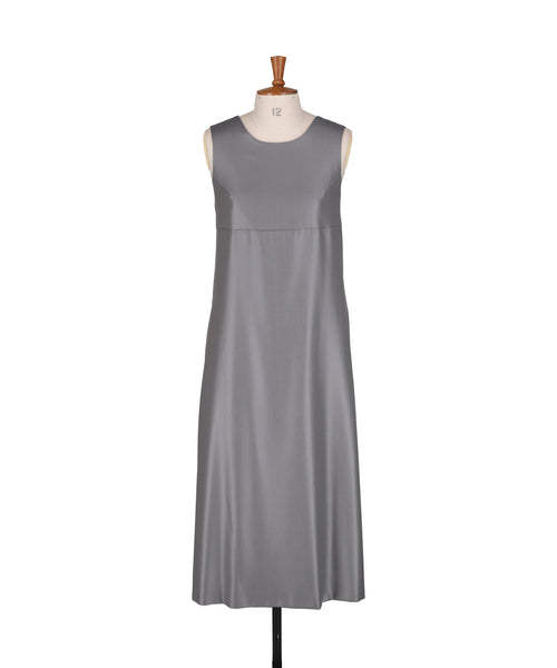 1225-01040 シルクツイル  クロスバックドレス