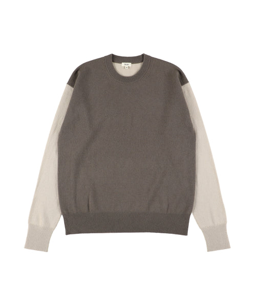 1225-13103 ピュアカシミヤ クルーネック