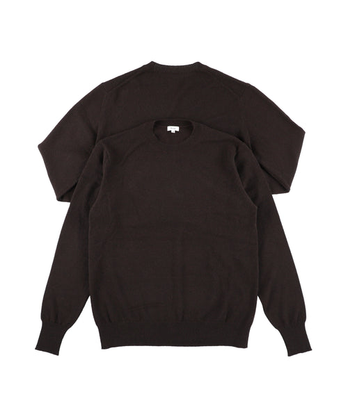 1225-13104 ピュアカシミヤ 2イン1ジャンパー