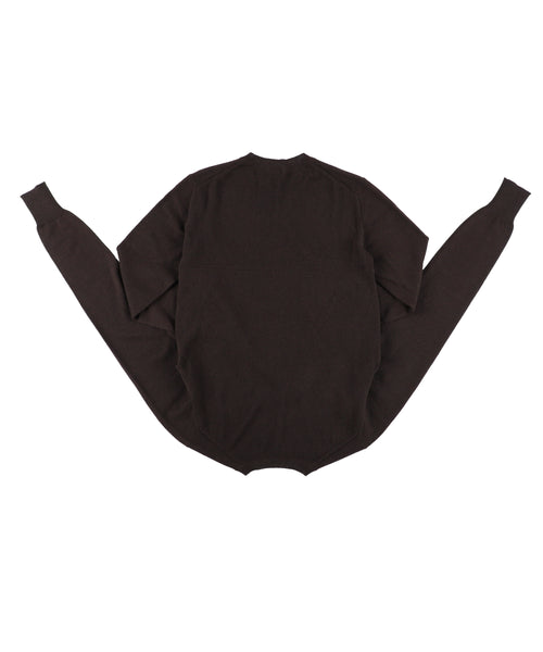 1225-13104 ピュアカシミヤ 2イン1ジャンパー