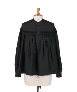 60/1 Linen Cambric Tucked Blouse 1225-31001