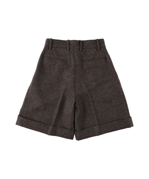 1225-83015 シェットランドヘリンボーン ショーツ