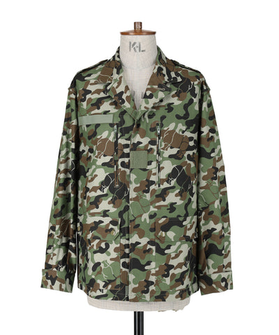 1723-61018 ライノカモプリント ミリタリージャケット