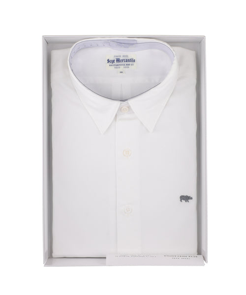 FINX Cotton Oxford Boxy Regular Collar Shirt  7719-31801/7719-31801.2