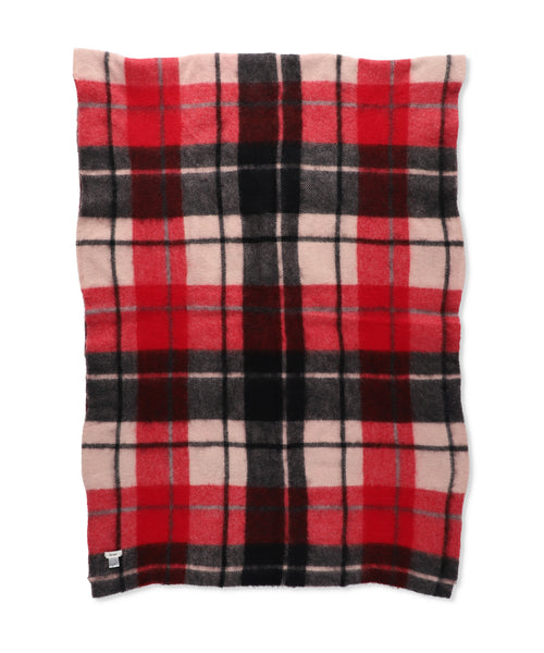 Shaggy Cashmere Checked Blanket  3319-53318