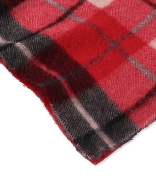 Shaggy Cashmere Checked Blanket  3319-53318