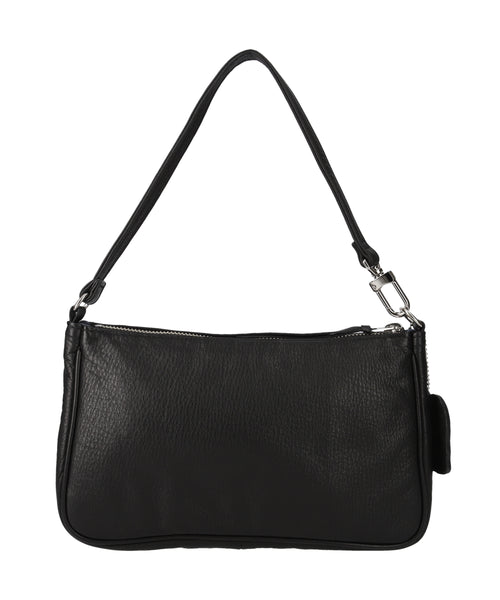 Soft Leather Puffer Shoulder Pouch 3325-13360