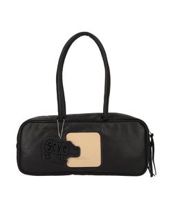 Soft Leather Puffer  Mini Boston Bag B 3325-13361