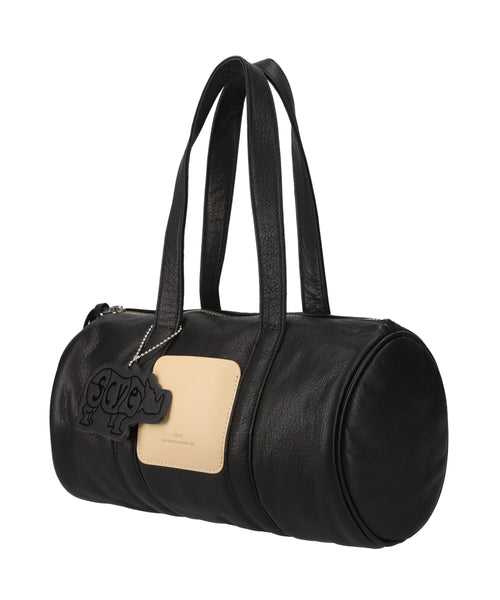 Soft Leather Puffer  Mini Boston Bag A 3325-13362
