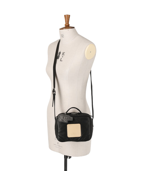 Soft Leather Puffer  Vanity Shoulder Bag 3325-13363