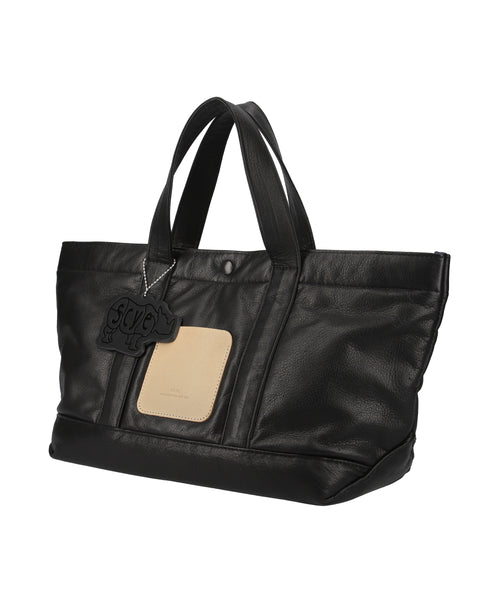 Soft Leather Puffer Mini Tote Bag 3325-13364