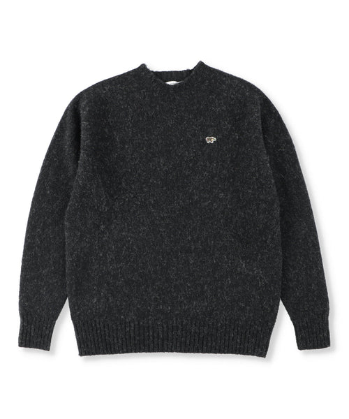 Shetland Wool Brushed Sweater (Men) 5122-13600