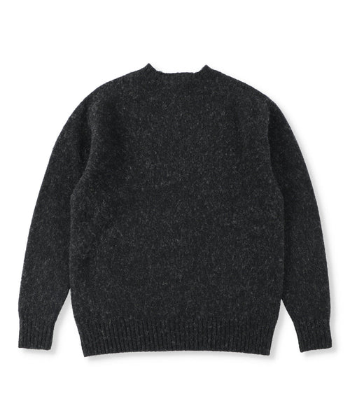 Shetland Wool Brushed Sweater (Men) 5122-13600