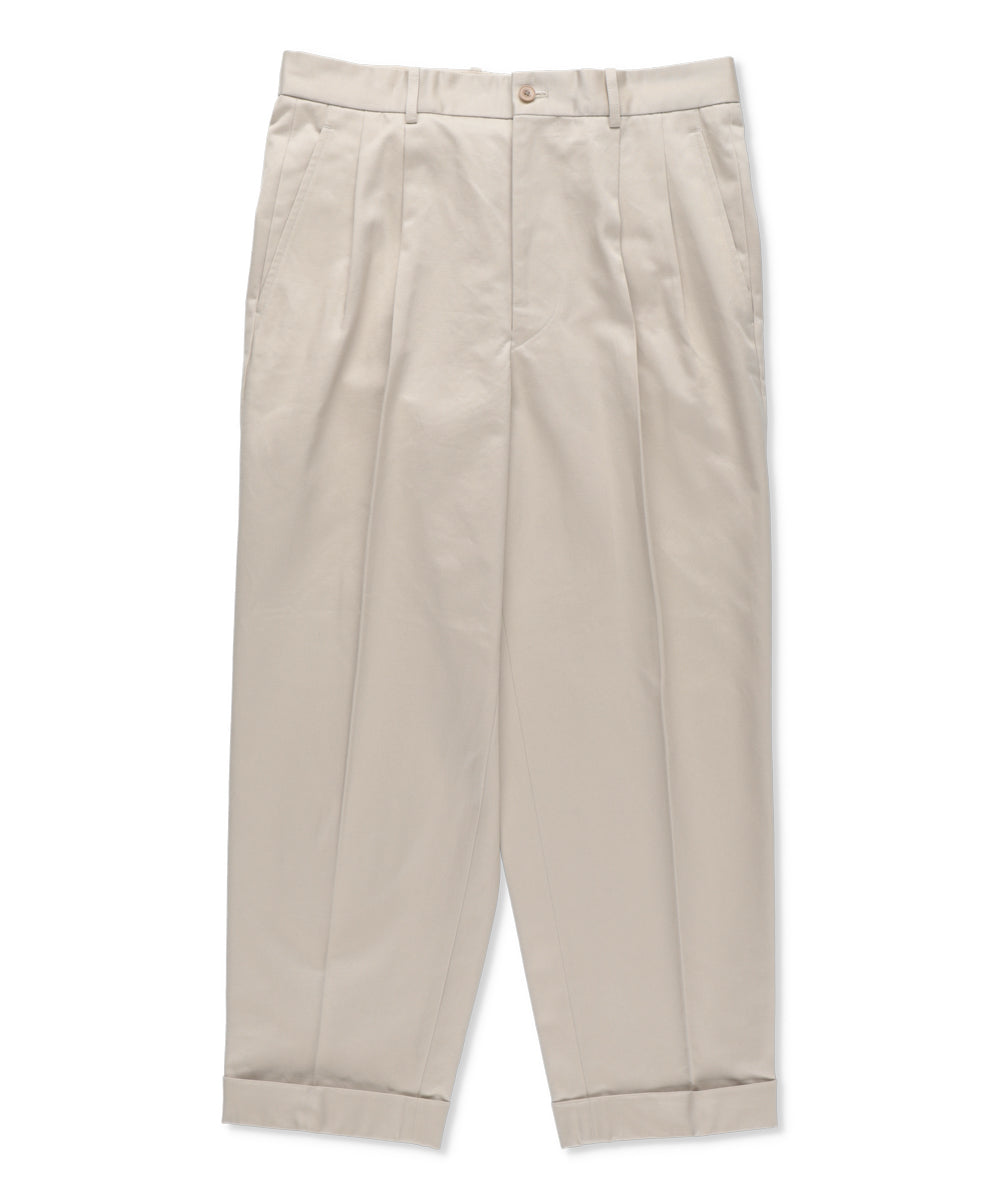 SanJoaquin CottonChino 2Pleated Trousers 5123-81500