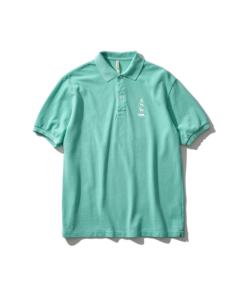 Mountain Research x SCYE BASICS Cotton Pique Polo Shirt 5124-21415