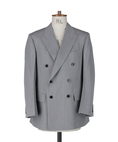 5124-43539 ウールマックスギャバジン 6B D.Bブレザー