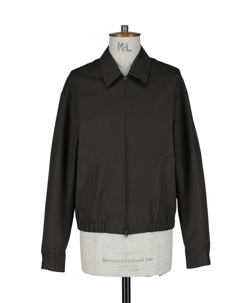 5125-63548 フィンクスコットンギャバジン ブルゾンジャケット