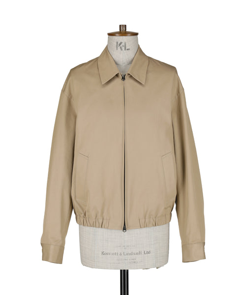 5125-63548 フィンクスコットンギャバジン ブルゾンジャケット