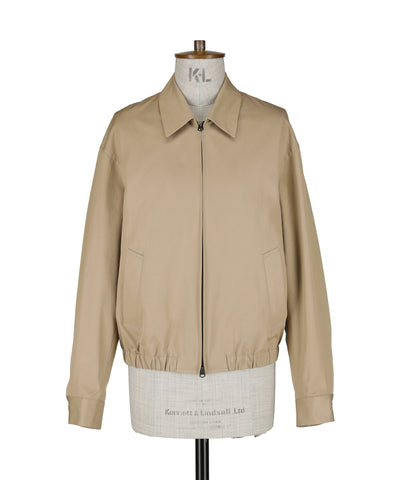 5125-63548 フィンクスコットンギャバジン ブルゾンジャケット