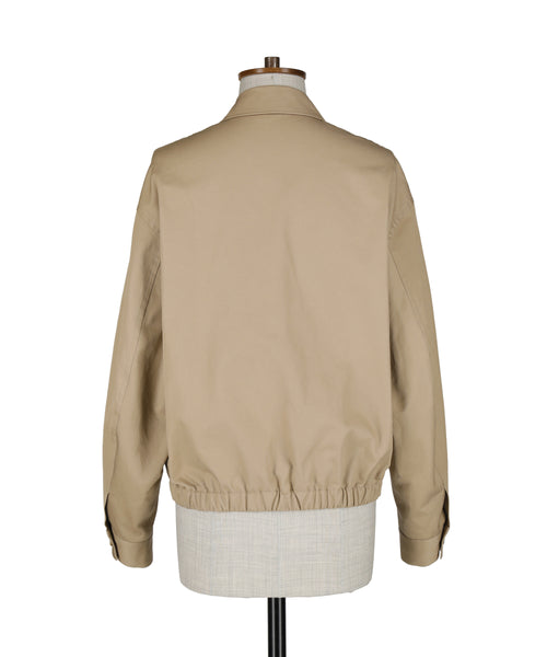 5125-63548 フィンクスコットンギャバジン ブルゾンジャケット