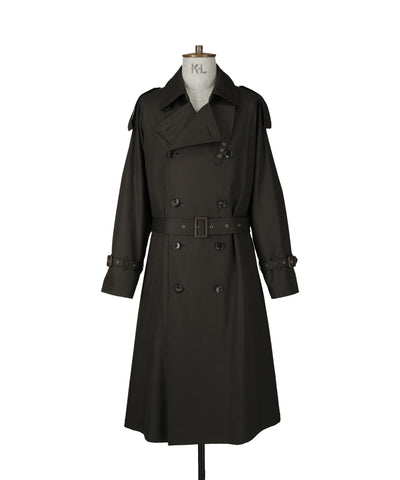 5125-73549 フィンクスコットンギャバジン トレンチコート