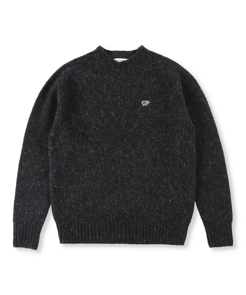 Shetland Wool Brushed Sweater (Womens) 5222-13602
