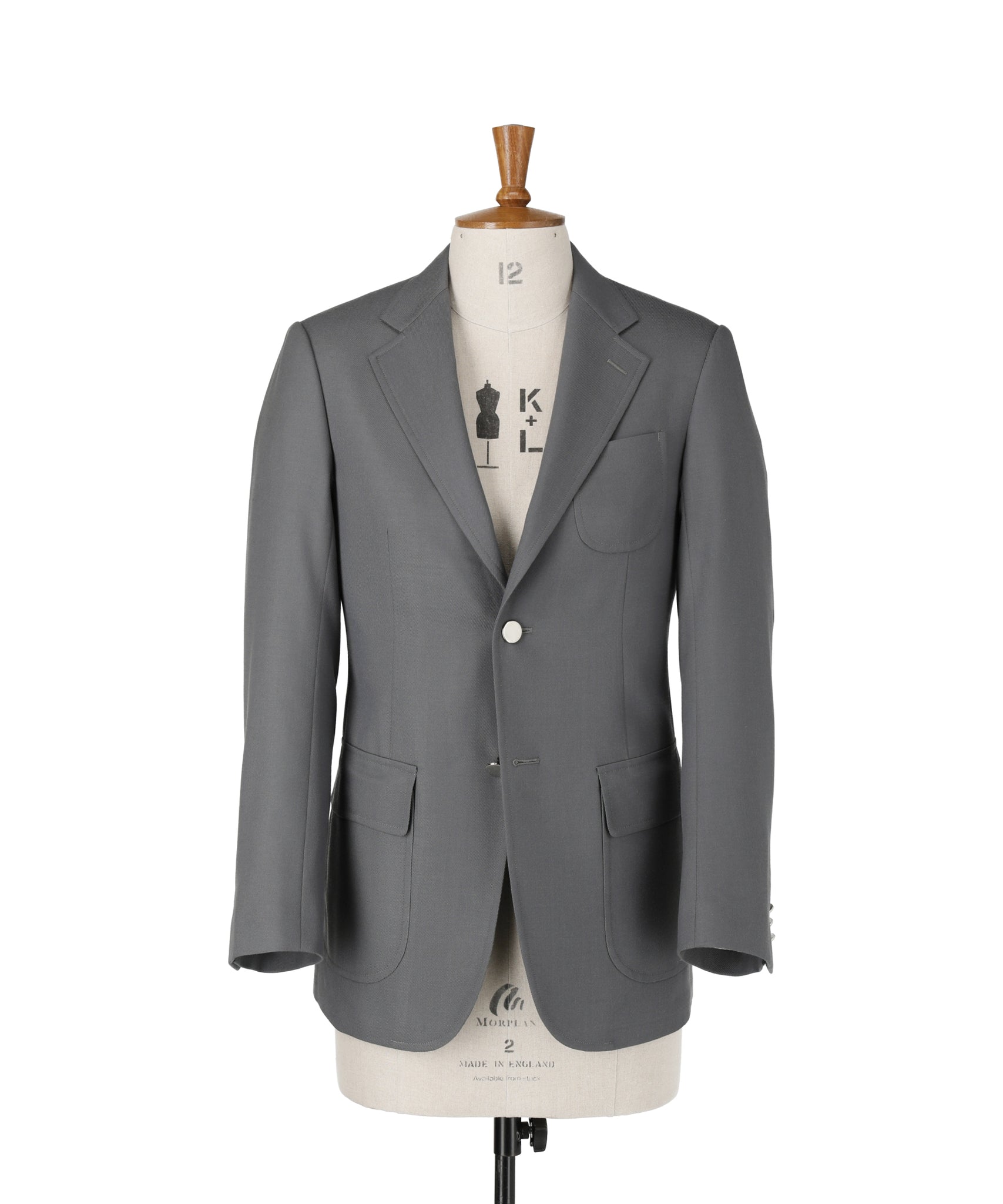 5225-43539 ウールカルゼ2Bブレザー