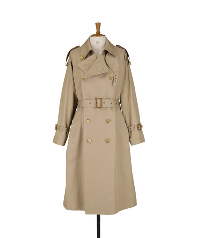 5225-73552 フィンクスコットンギャバジン トレンチコート