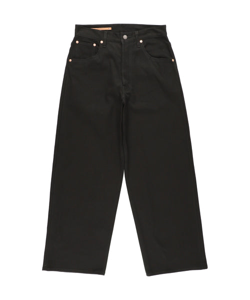 5225-81528  ストレッチコットンダック ワイドレッグジーンズ