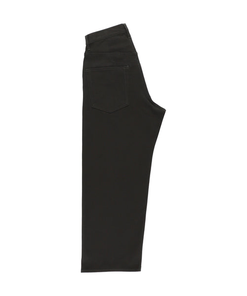 5225-81528  ストレッチコットンダック ワイドレッグジーンズ