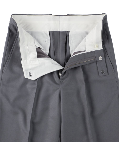 5225-83540 ウールカルゼプリーテッドトラウザーズ