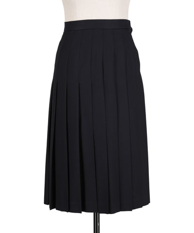 5225-93541 ウールカルゼプリーテッドスカート