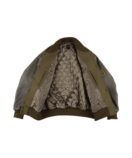 Super140’S Wool Melton Varsity Jacket 5725-63555