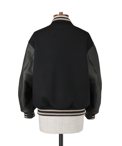 Super140’S Wool Melton Varsity Jacket 5725-63555