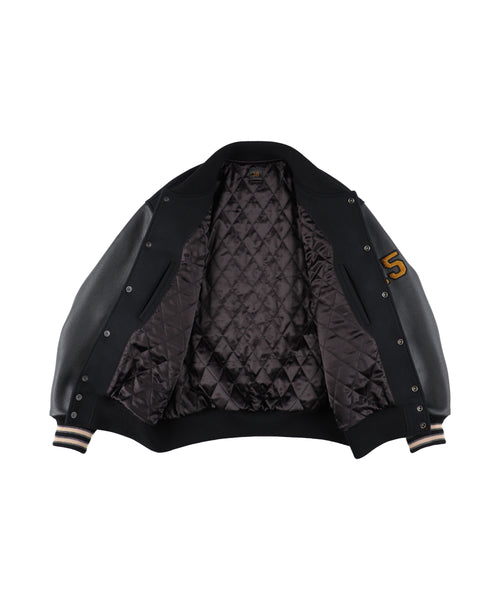 Super140’S Wool Melton Varsity Jacket 5725-63555