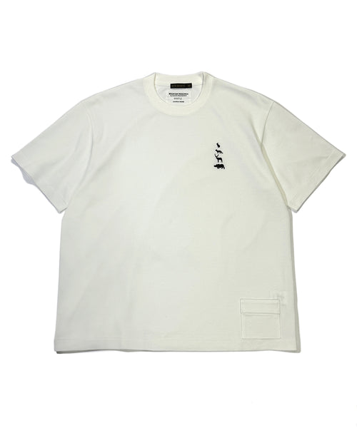 Mountain Research×SCYE BASICS Cotton Pique T-Shirt 5126-21460