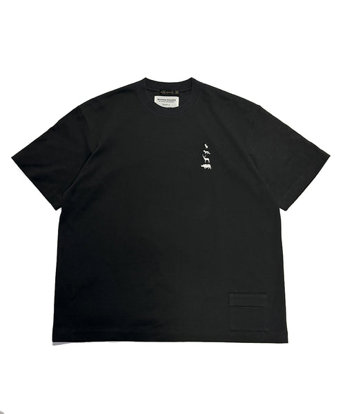 Mountain Research×SCYE BASICS Cotton Pique T-Shirt 5126-21460
